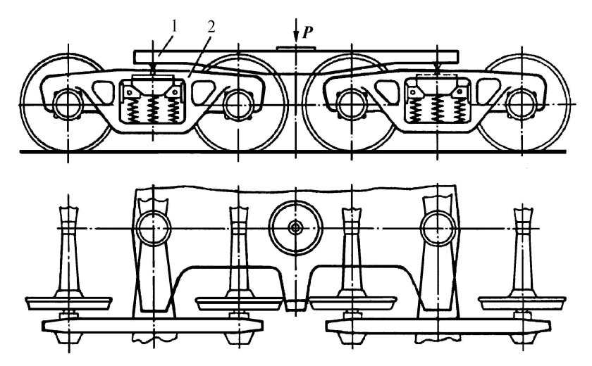 Соединительная балка тележки 18-101