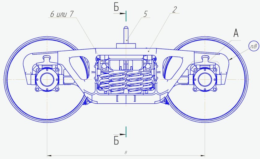 Тележка 18-100 зазоры скользунов
