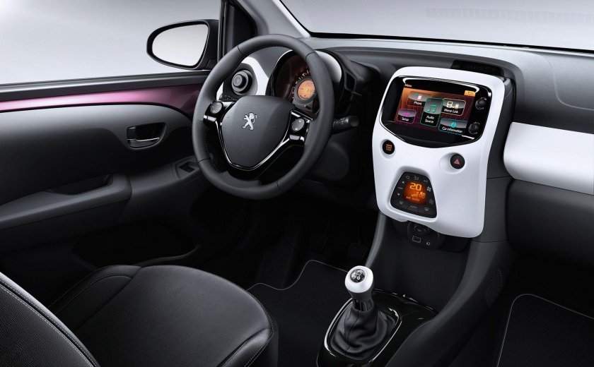 Пежо 108 салон