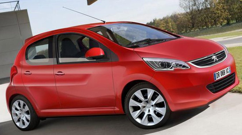 Пежо 108 салон