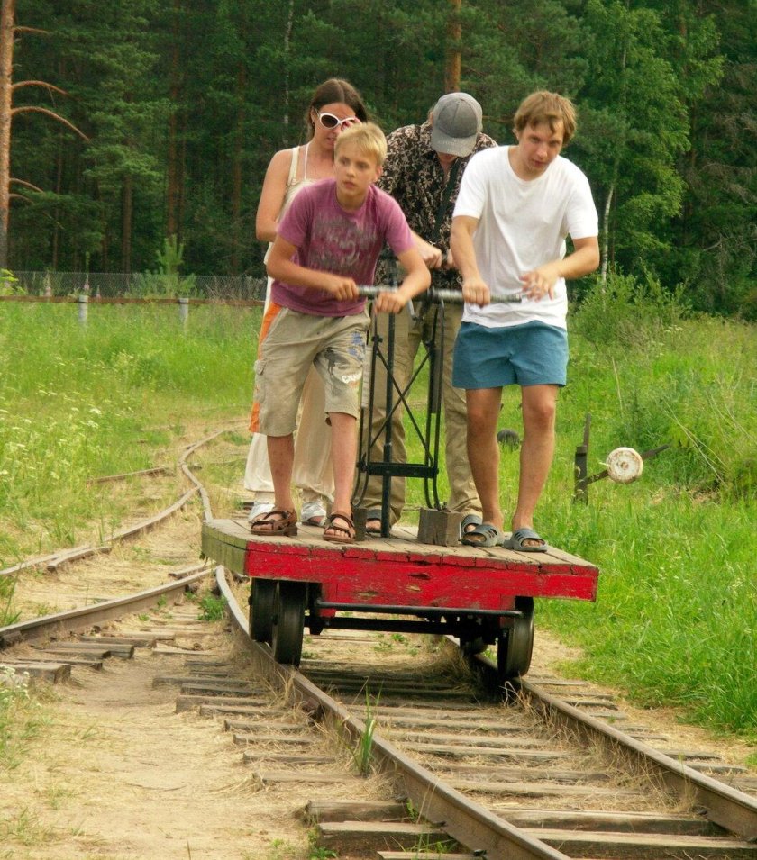 Путейская тележка Двухрельсовая дрезина