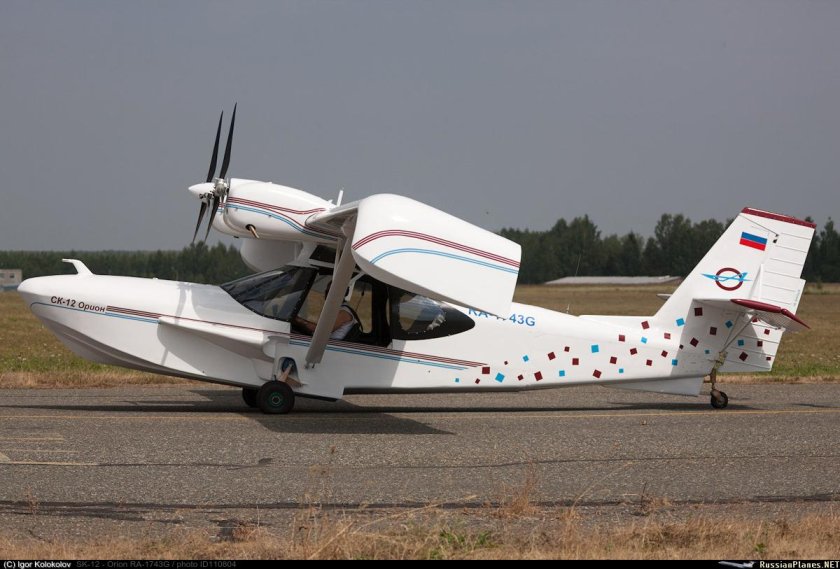 Самолёт амфибия орион 12