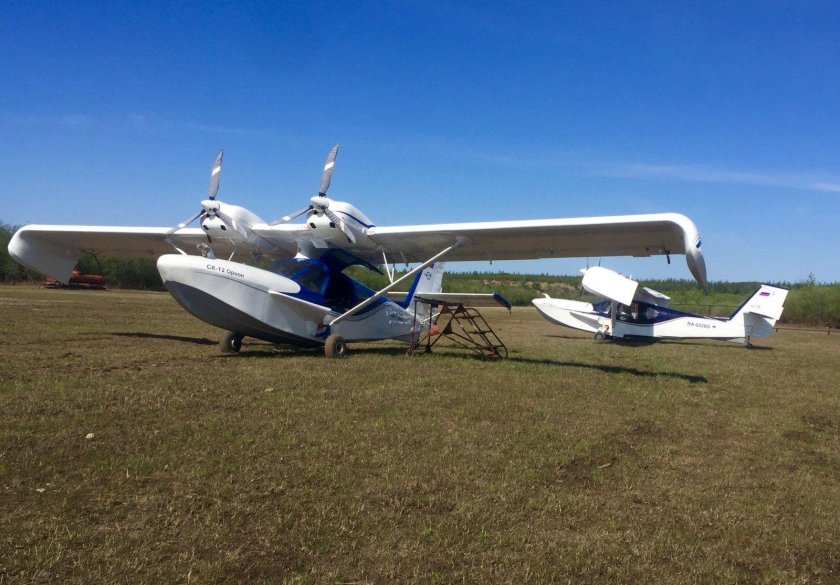 Гидросамолёт-амфибия «корвет» (че-22)