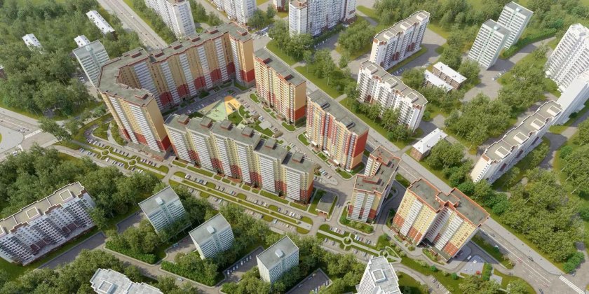 Мкр Железнодорожный Балашиха