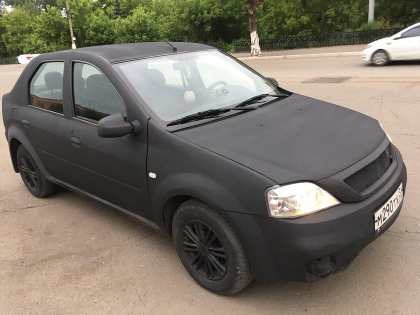 Рено Логан 1 в рапторе