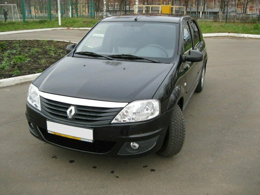 Рено Логан 1 черный