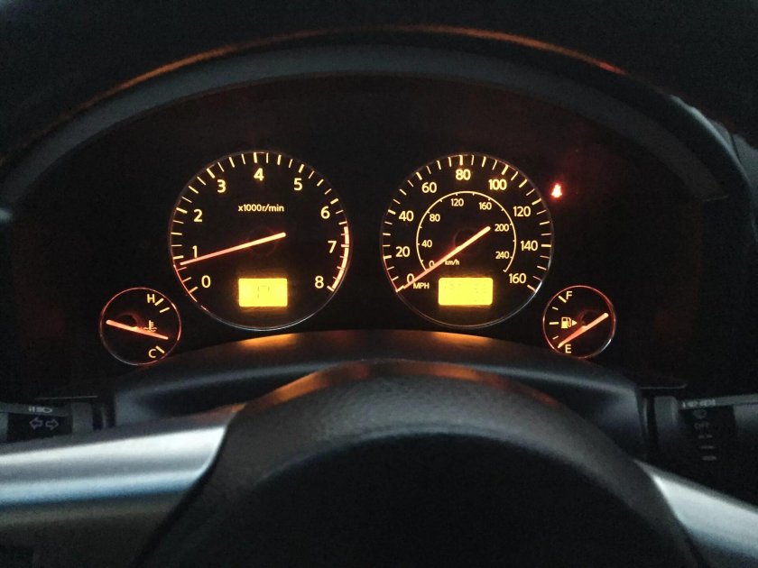 Приборная панель Инфинити fx35 лампочки