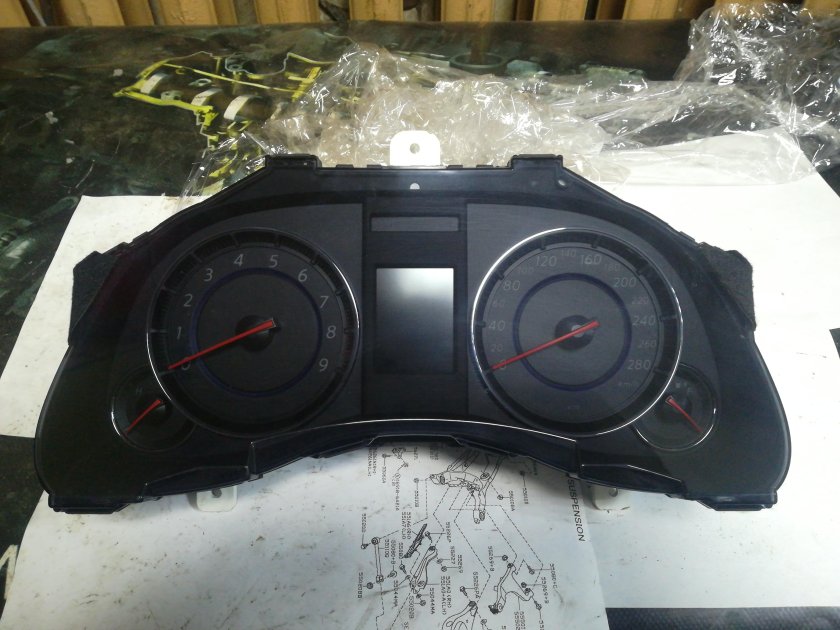 +Nubira 2008 приборная панель