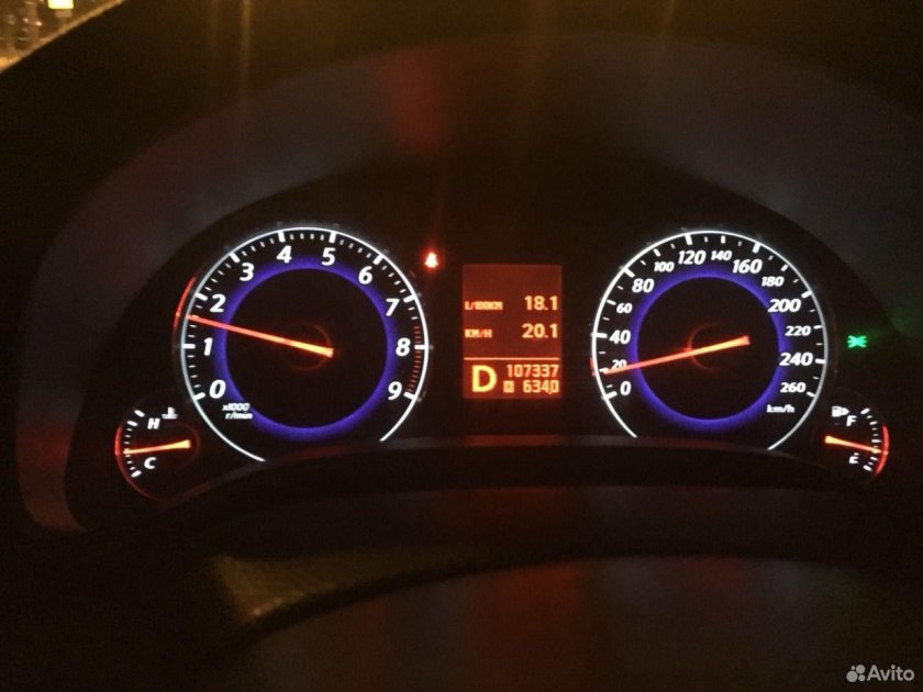 Infiniti g35 приборная панель