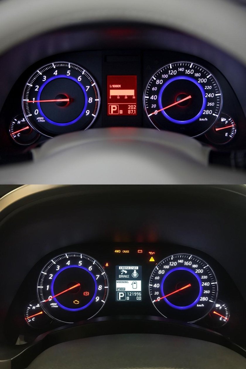 Приборная панель Infiniti FX