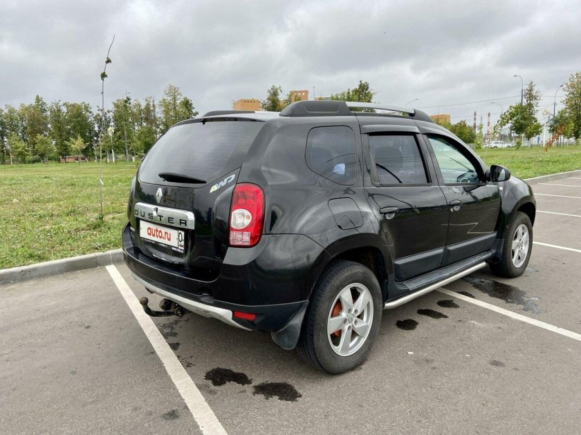 Джип Рено Дастер черный