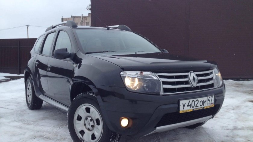 Рено Дастер черный