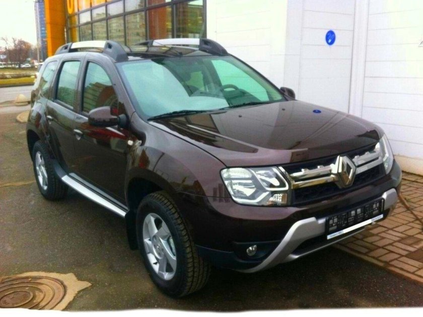 Renault Duster, 2014 черный