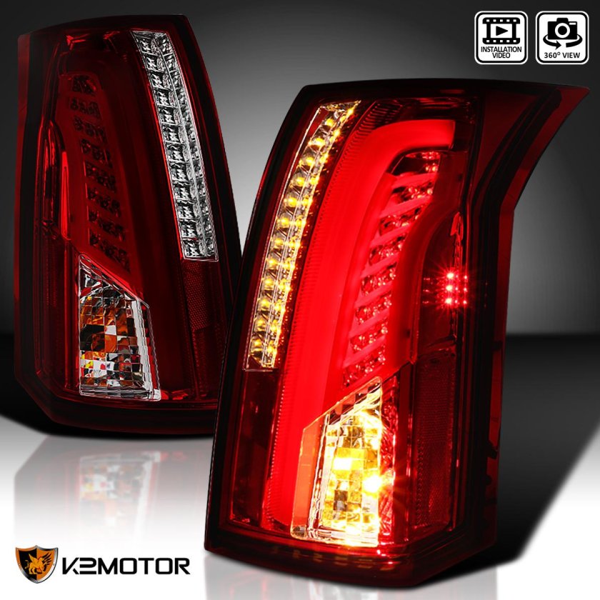 Cadillac CTS красные фонари