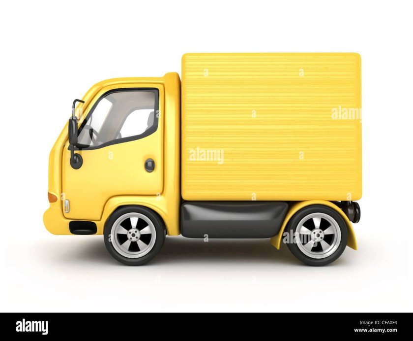 Фургоны в желтом цвете