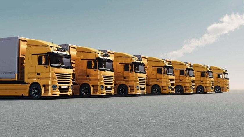Автопарк грузовых автомобилей