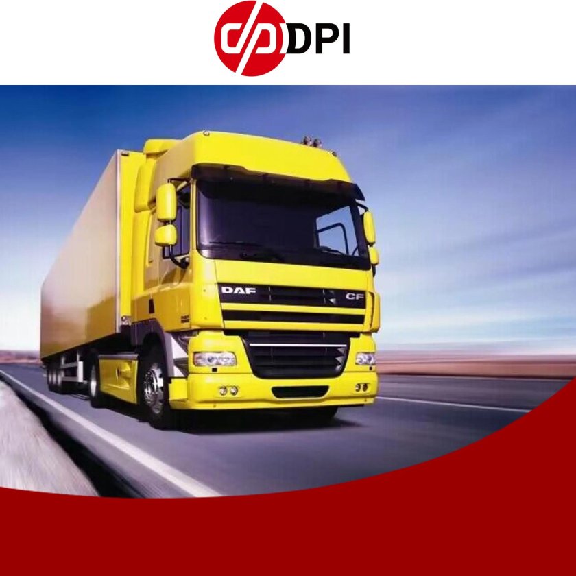 DAF cf85 жёлтый