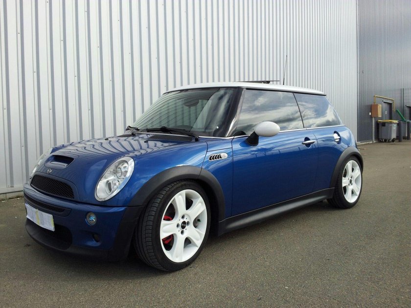 Mini Cooper Blue