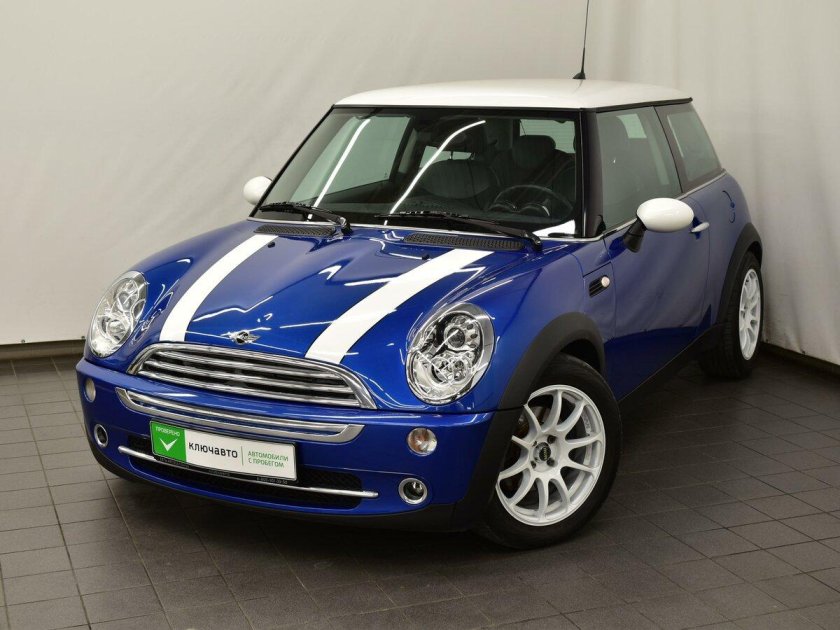 Mini Hatch 2006 бирюзовая