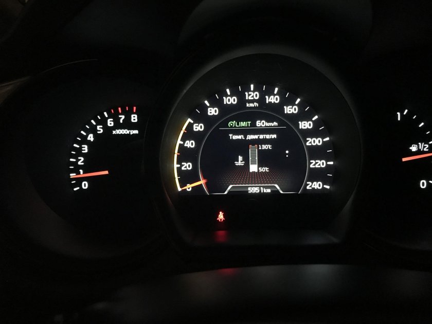 Панель приборов Киа Рио 3 supervision