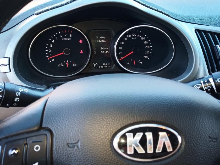 Панель приборов Киа Спортейдж 3 фото