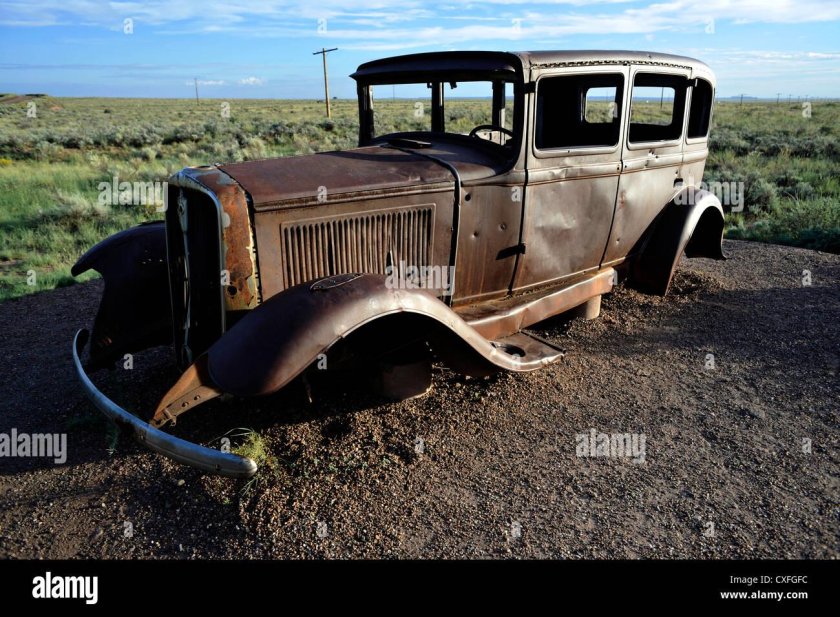 Аризона заброшенные машины