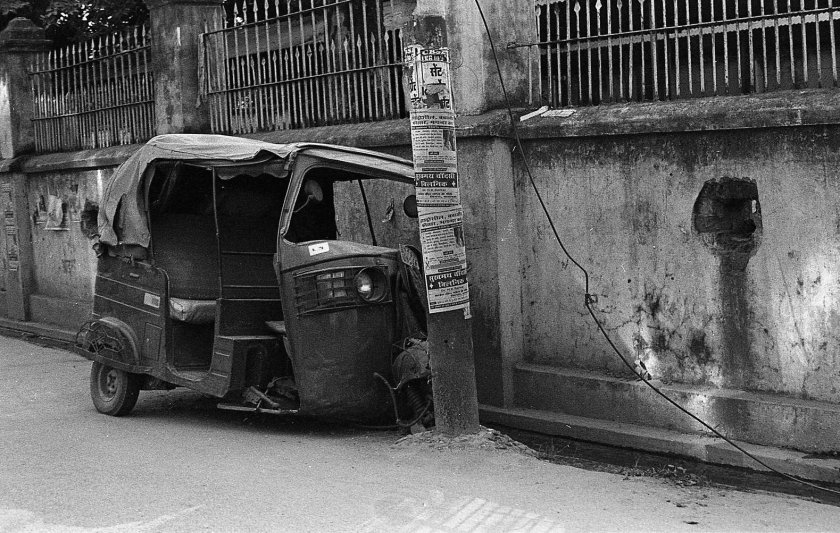 Рикша в Индии