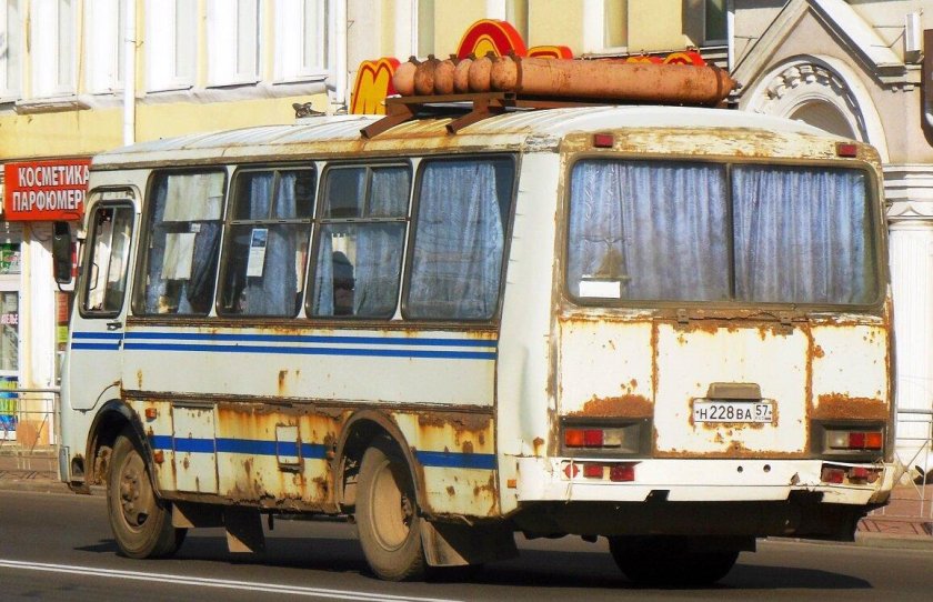 ПАЗ 3205 Ржавый