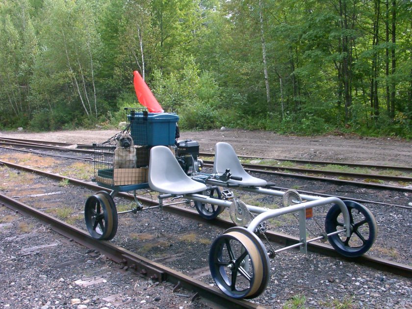 Путейская тележка Двухрельсовая