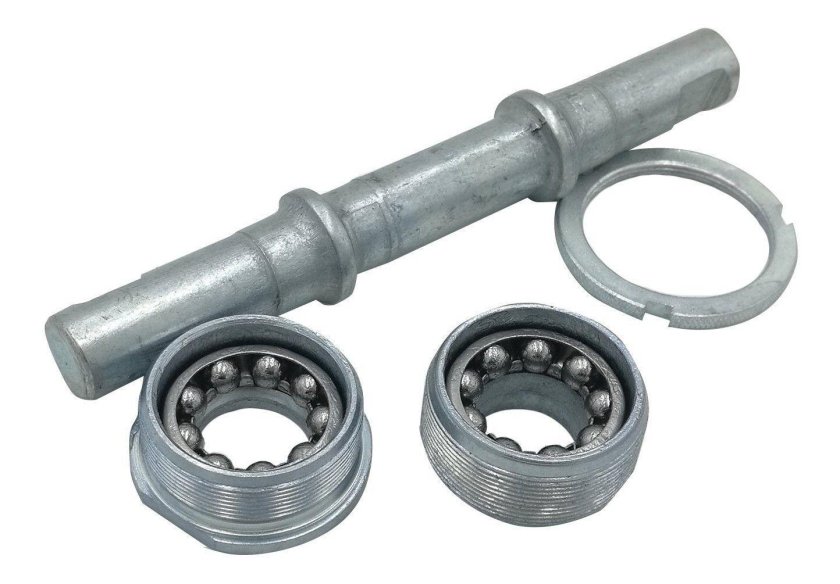 Kenli каретка нерезьбовая под Клин ("Десна") с подшипниками, ось 145мм