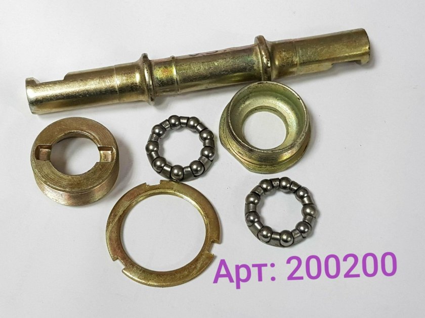 Каретка педального узла "Десна" с подшипниками