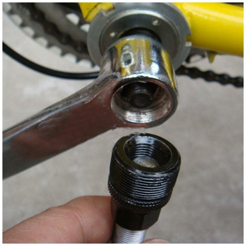 Резьба шатуна педали велосипеда stels пилот 455