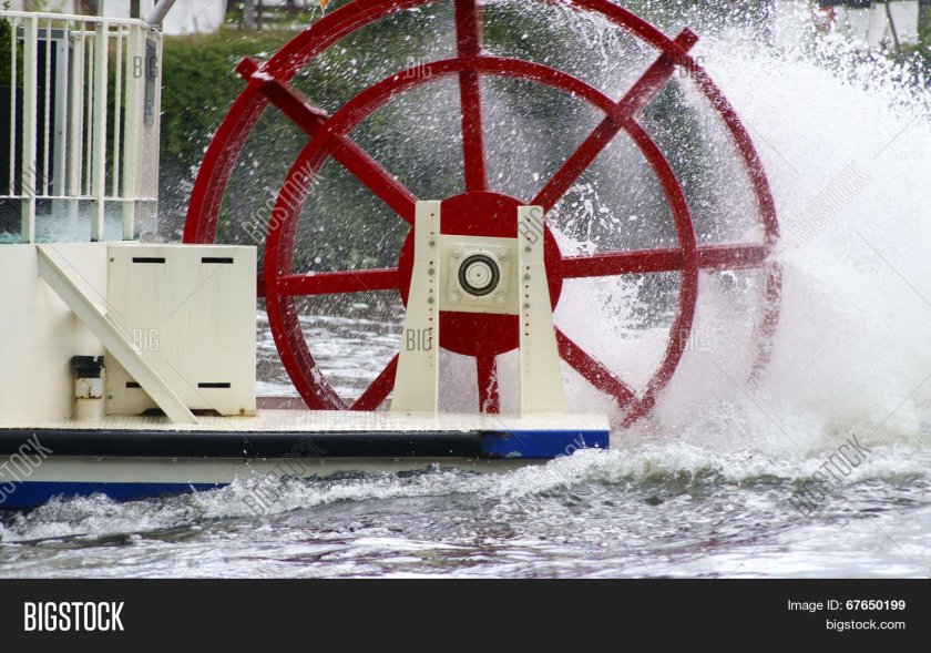 Гребное колесо Элайе Гэллоуэю