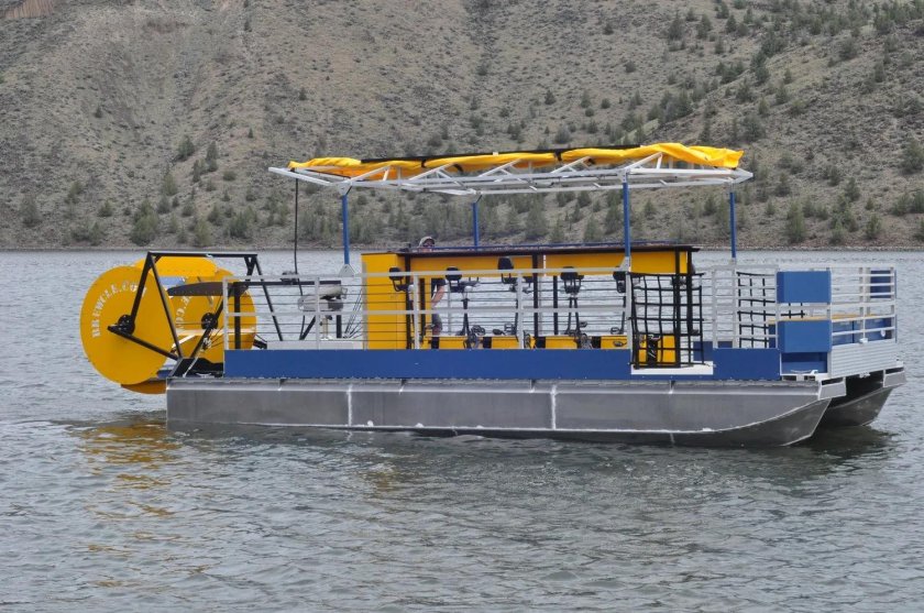 Водный велосипед Pedal Powered Paddle Boat Marina