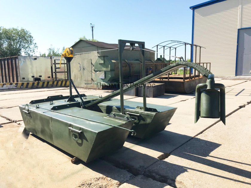 Мини земснаряд нептун-4