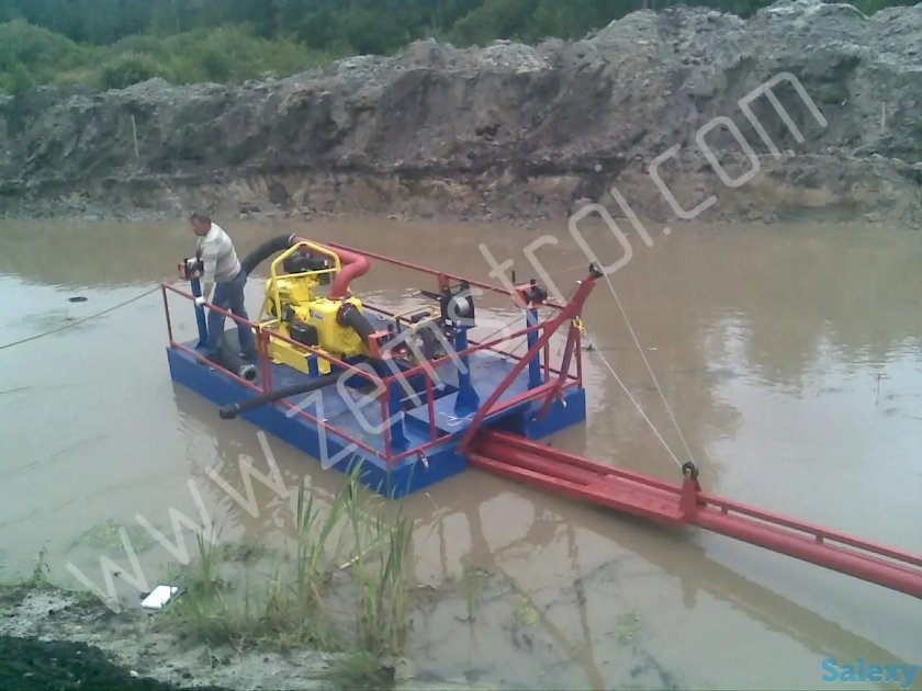 Мини-земснаряд пескарь