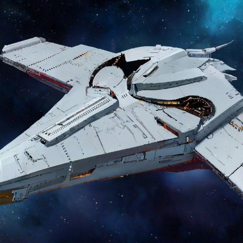 Космический корабль корвет star citizen