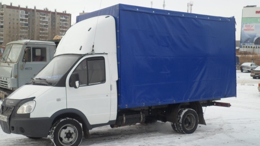 Газель 4 метра, 18 кубов