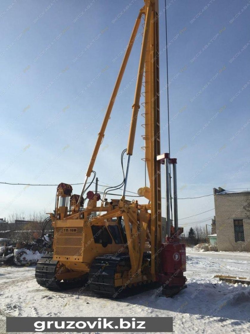 Сваебой СП 49д на базе т130