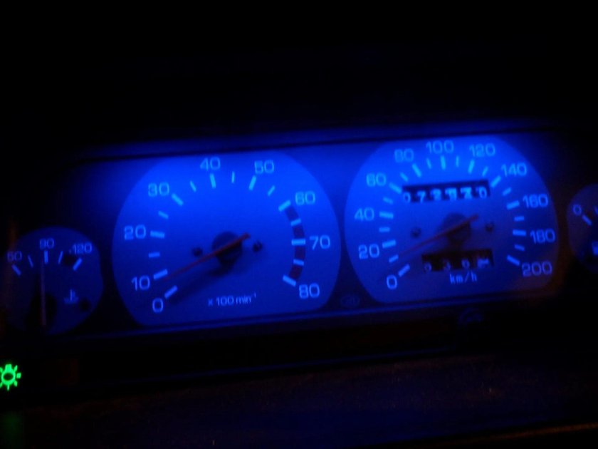 Пересвет приборки ИЖ 2126