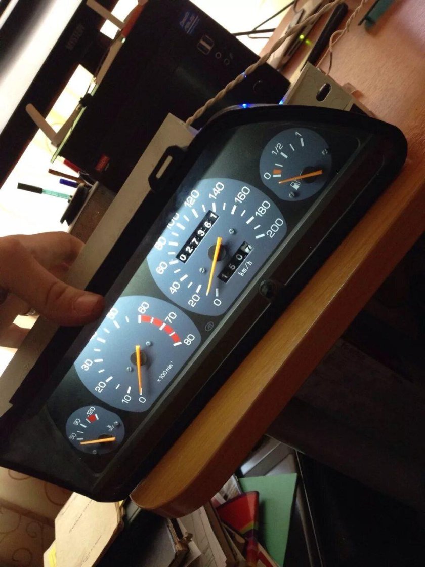 Пересвет приборной панели ИЖ 2126