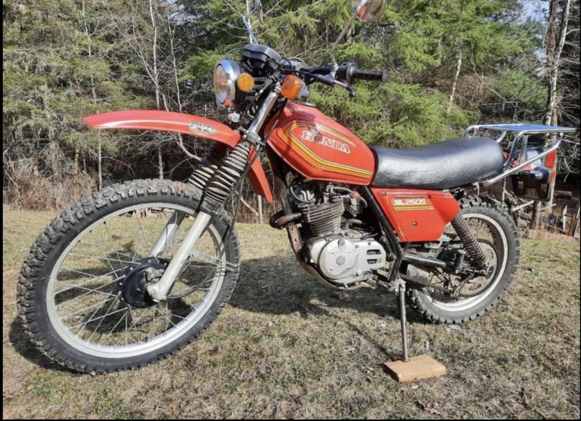 Honda xl250s 1981