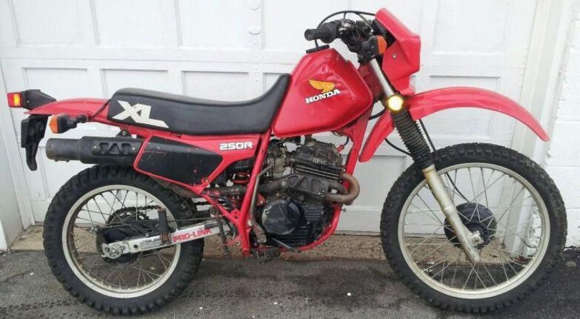 Honda xl250r