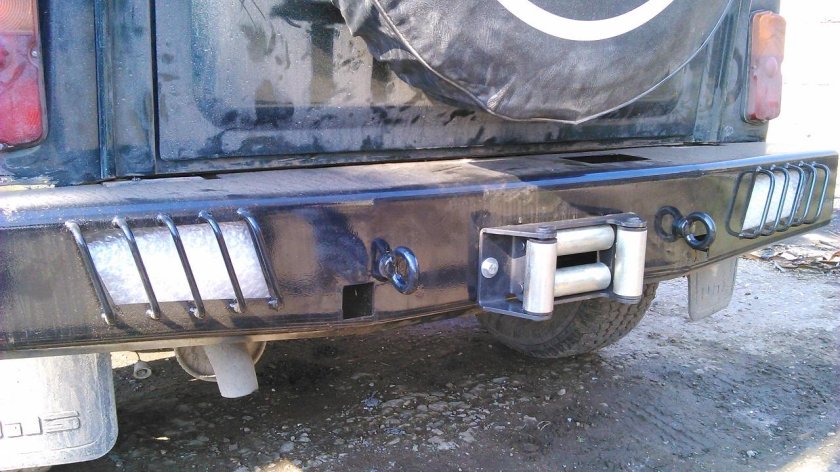 Бампер Чероки на УАЗ 469