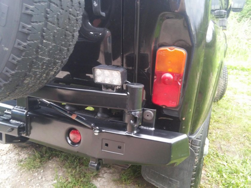 Бампер риф на УАЗ 469