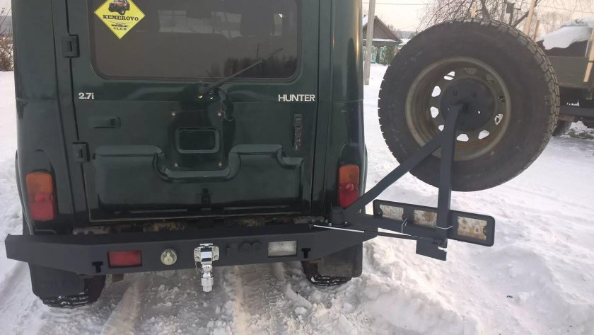Держатель запасного колеса УАЗ 469