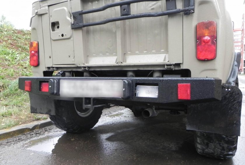 УАЗ бампер Хантер стандарт