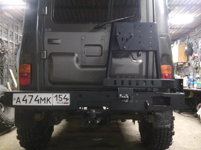 Хантер задний бампер УАЗ-3151