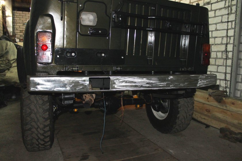 Бампер УАЗ-469 задний