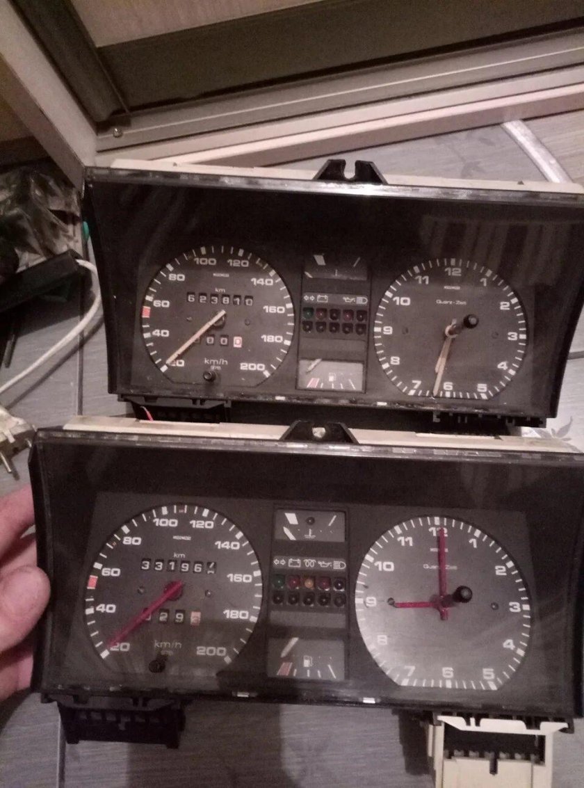 Приборка Пассат б2